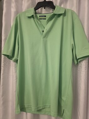 BenHogan Men's Light Green Polo Shirt